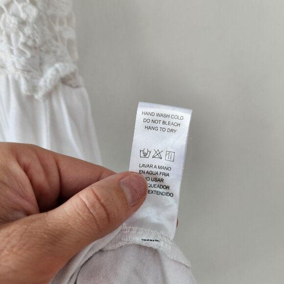 BUNDLE (2) Altar'd State Tank Tops White Red Boho Embroidered Lace Women's S - Picture 14 of 16